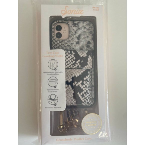 Sonix Tres Case Crossbody Wallet for iPhone 11/XR, 11Pro/XS Max - Picture 1 of 9